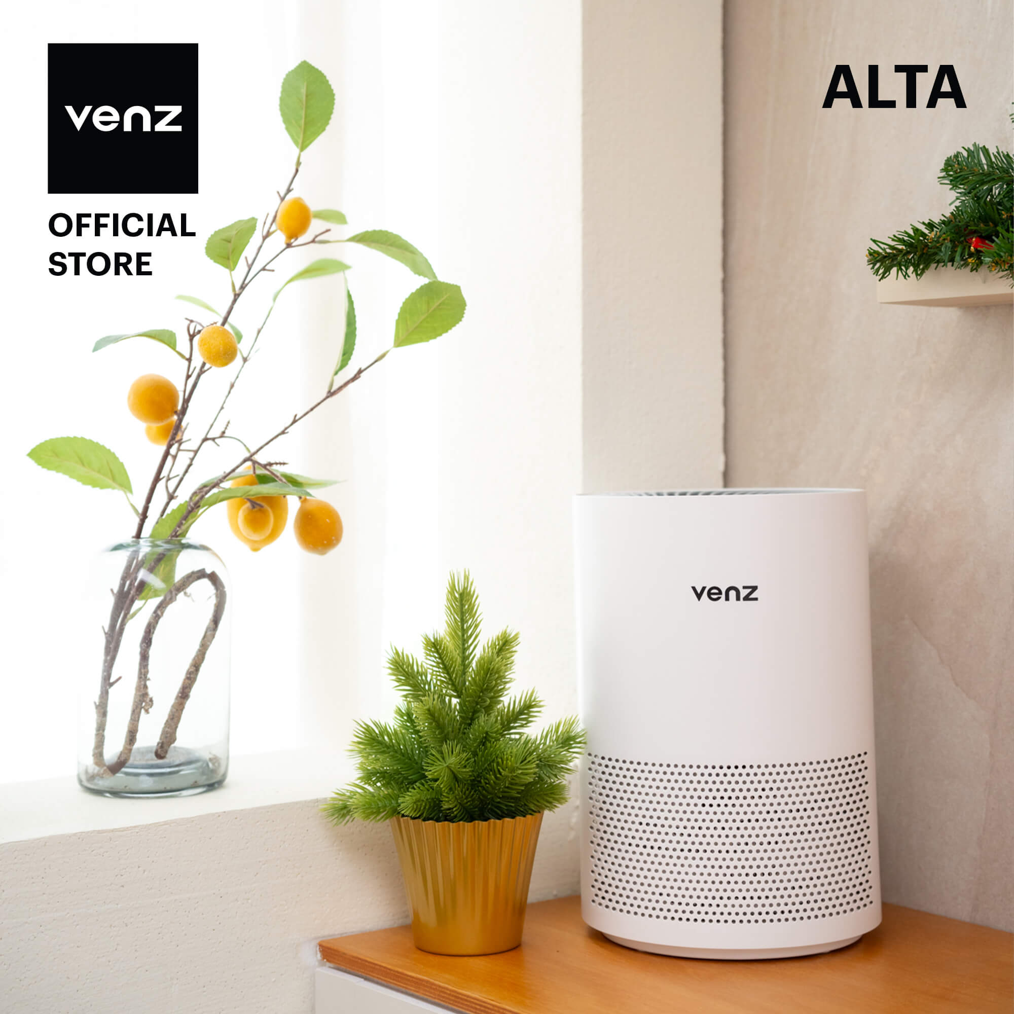  เครื่องฟอกอากาศ Venz รุ่น ALTA 20 Mini