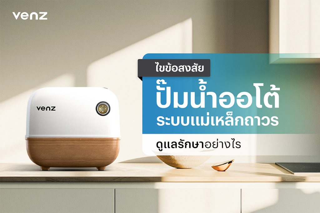 ปั๊มน้ำออโต้ระบบแม่เหล็กถาวร