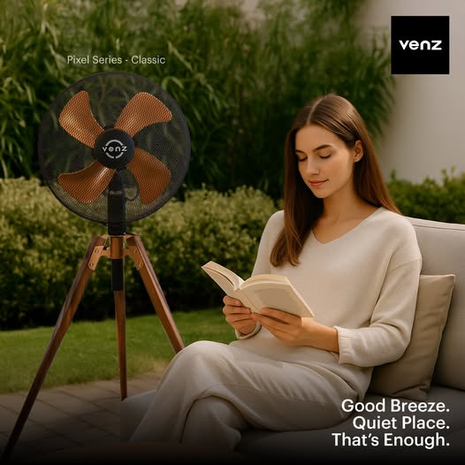 พัดลมไม้รุ่น Venz Pixel Classic